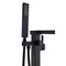 Anzzi Union 2-Handle Claw Foot Tub Faucet with Hand Shower in Matte Black FS-AZ0059BK - alternate 7